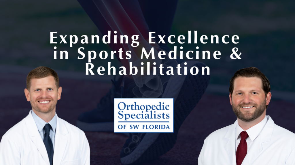 Discover top-tier sports medicine and rehabilitation at OSSWF in Fort Myers. Meet Dr. Barnes, specializing in sports medicine, and Dr. Cullin, an expert in non-surgical spinal treatment and physical rehabilitation. Learn how our newest specialists enhance orthopedic care in Southwest Florida.